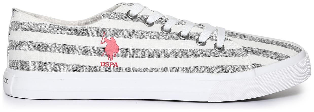 

U S Polo Assn Men Grey Sneakers