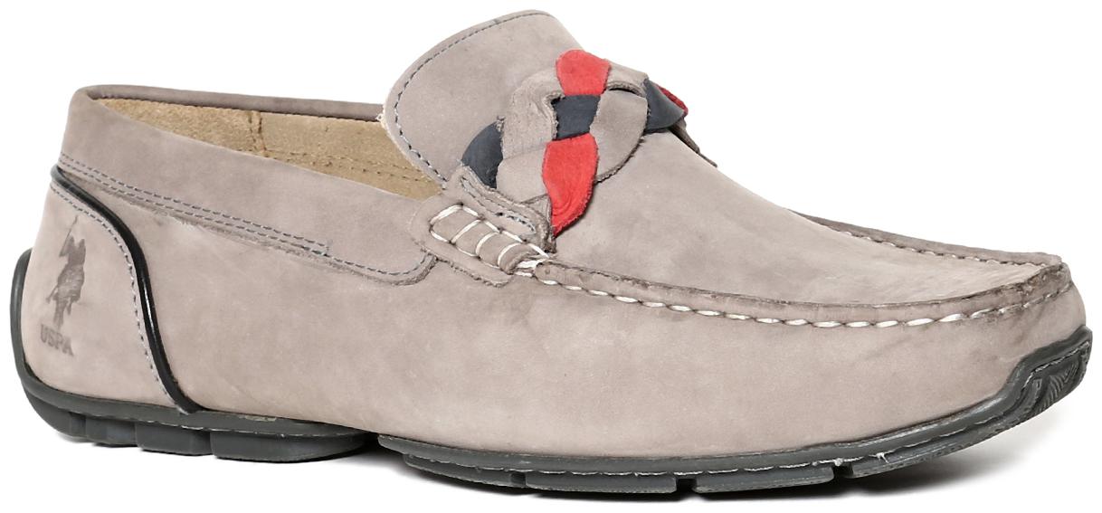 

U S Polo Assn Men Grey Loafers - 2531824507