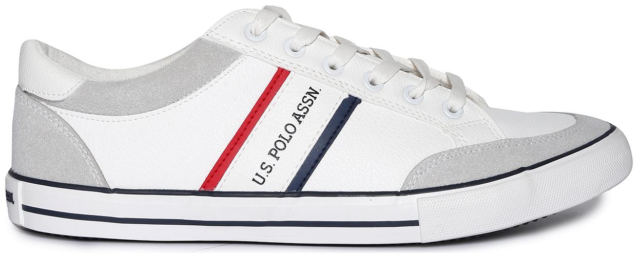 

U S Polo Assn Men White Sneakers