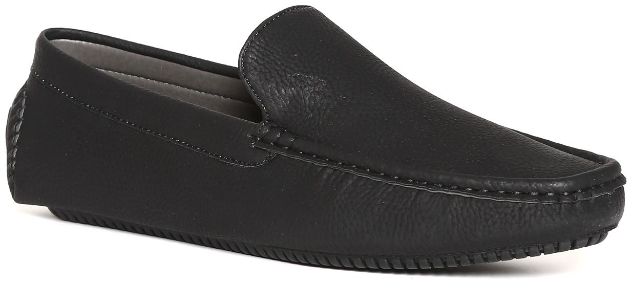 

U S Polo Assn Men Black Loafers - 2531942505