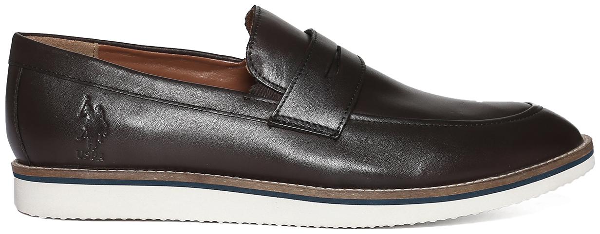 

U S Polo Assn Men Brown Loafers - HVNBON5MQAJ