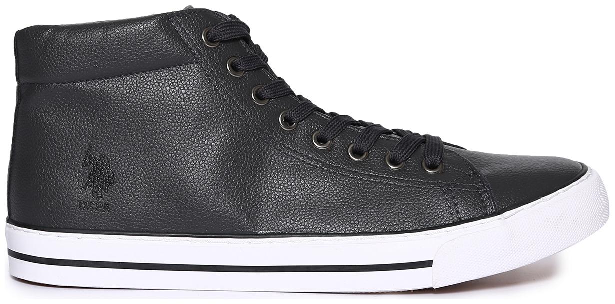 

U S Polo Assn Men Black Sneakers