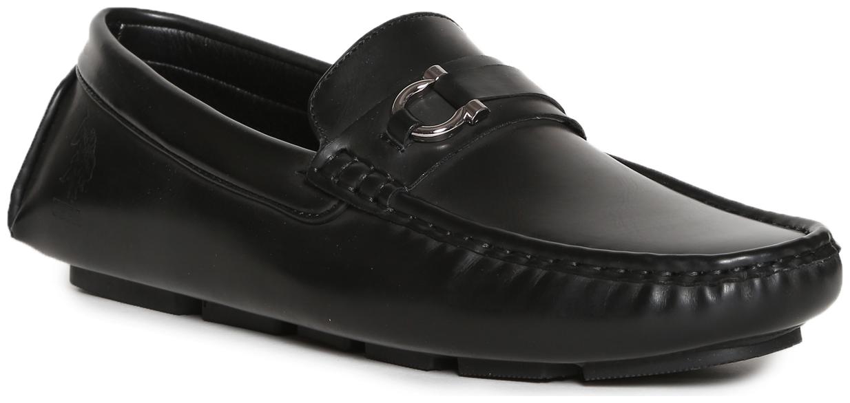 

U S Polo Assn Men Black Loafers