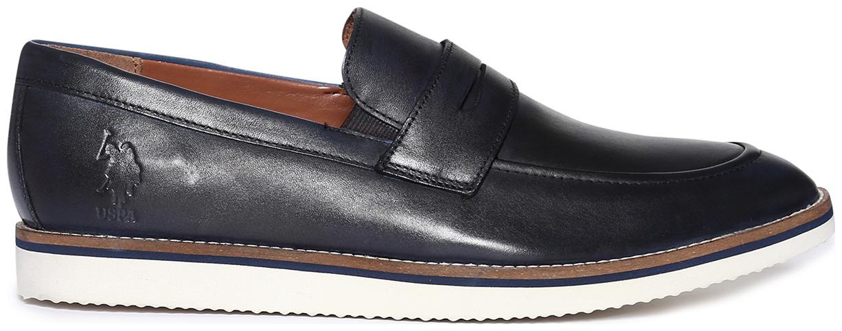 

U S Polo Assn Men Blue Loafers - ZFHF73BQ0B1
