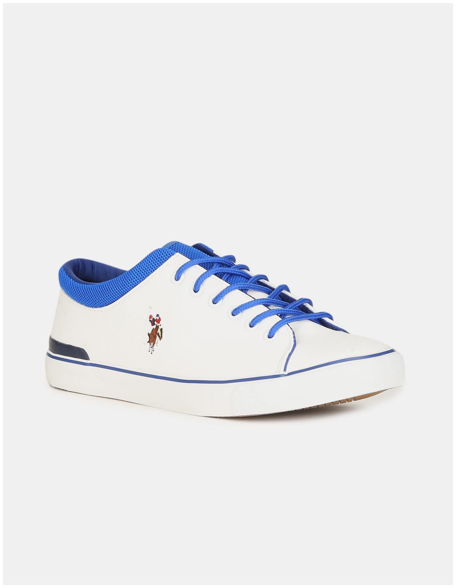 

U S Polo Assn Men White Classic Sneakers - 2532007612