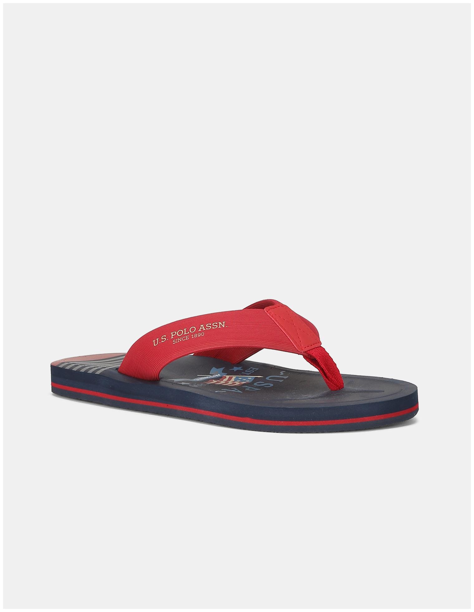 

U S Polo Assn Men Blue Flip-Flops - 1 Pair