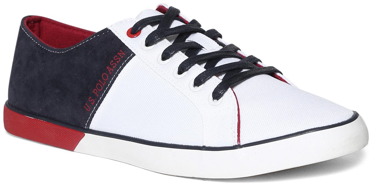 

U S Polo Assn Men White Classic Sneakers - 2531901712