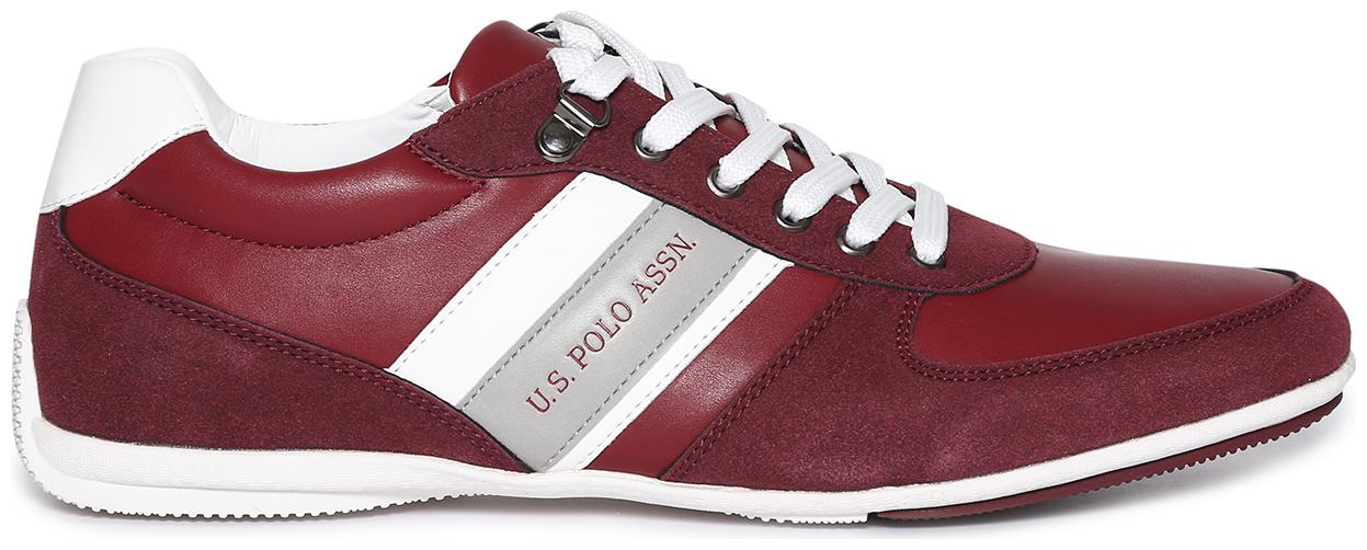 

U S Polo Assn Men Red Sneakers