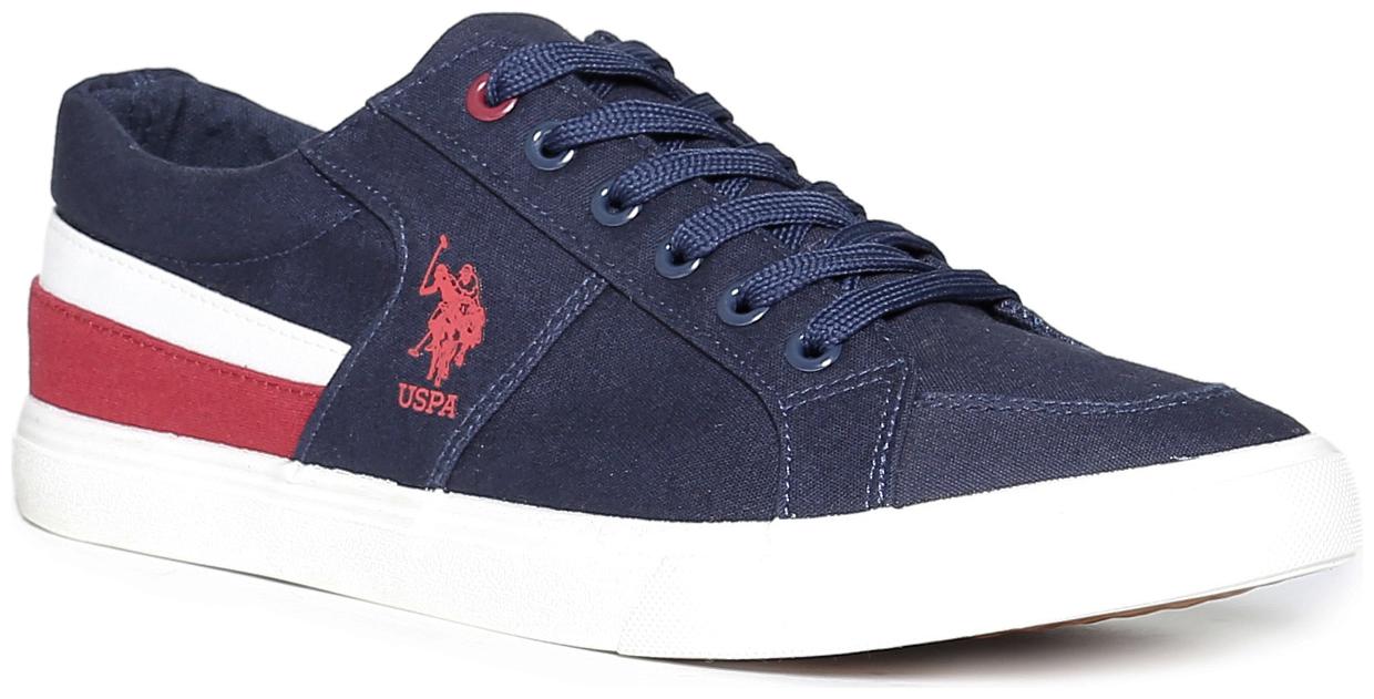 

U S Polo Assn Men Blue Classic Sneakers - 2531910379