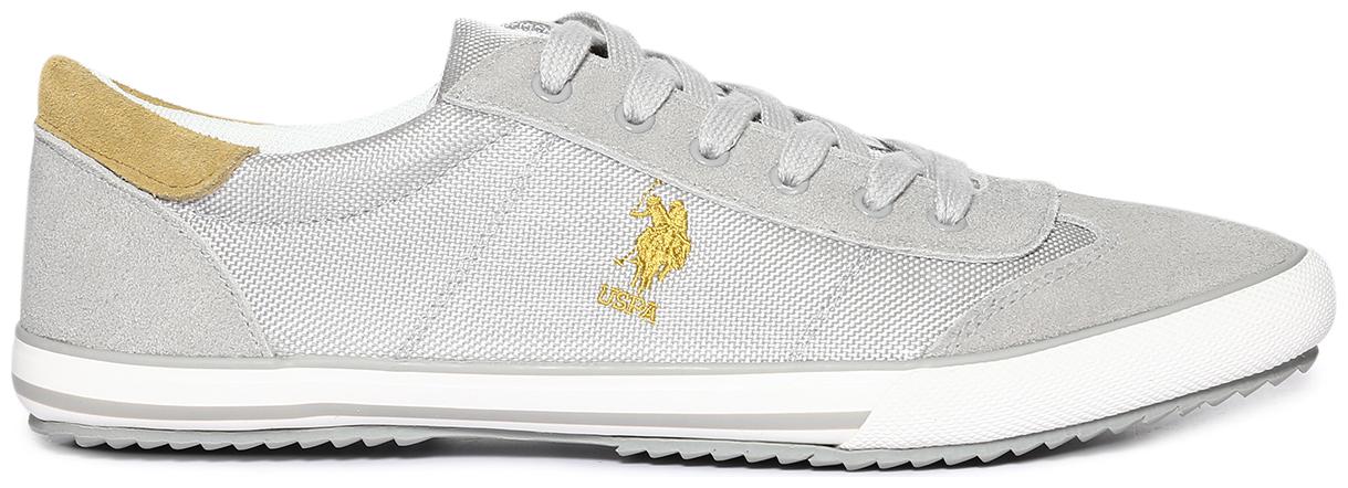 

U S Polo Assn Men Grey Sneakers