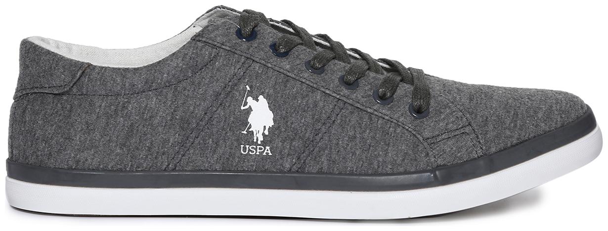 

U S Polo Assn Men Grey Classic Sneakers - 2531825107