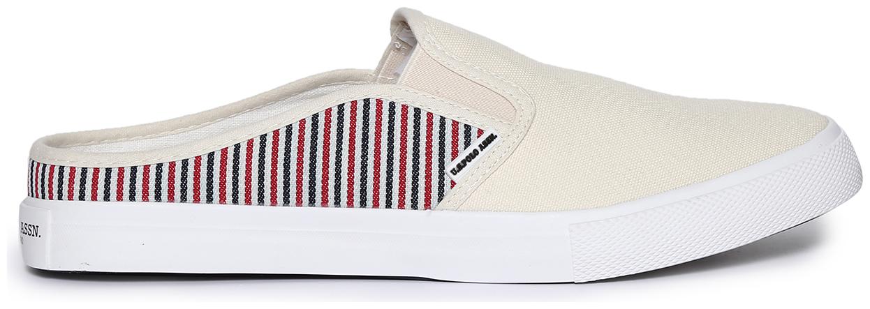

U S Polo Assn Low Top Striped Slip On Shoes