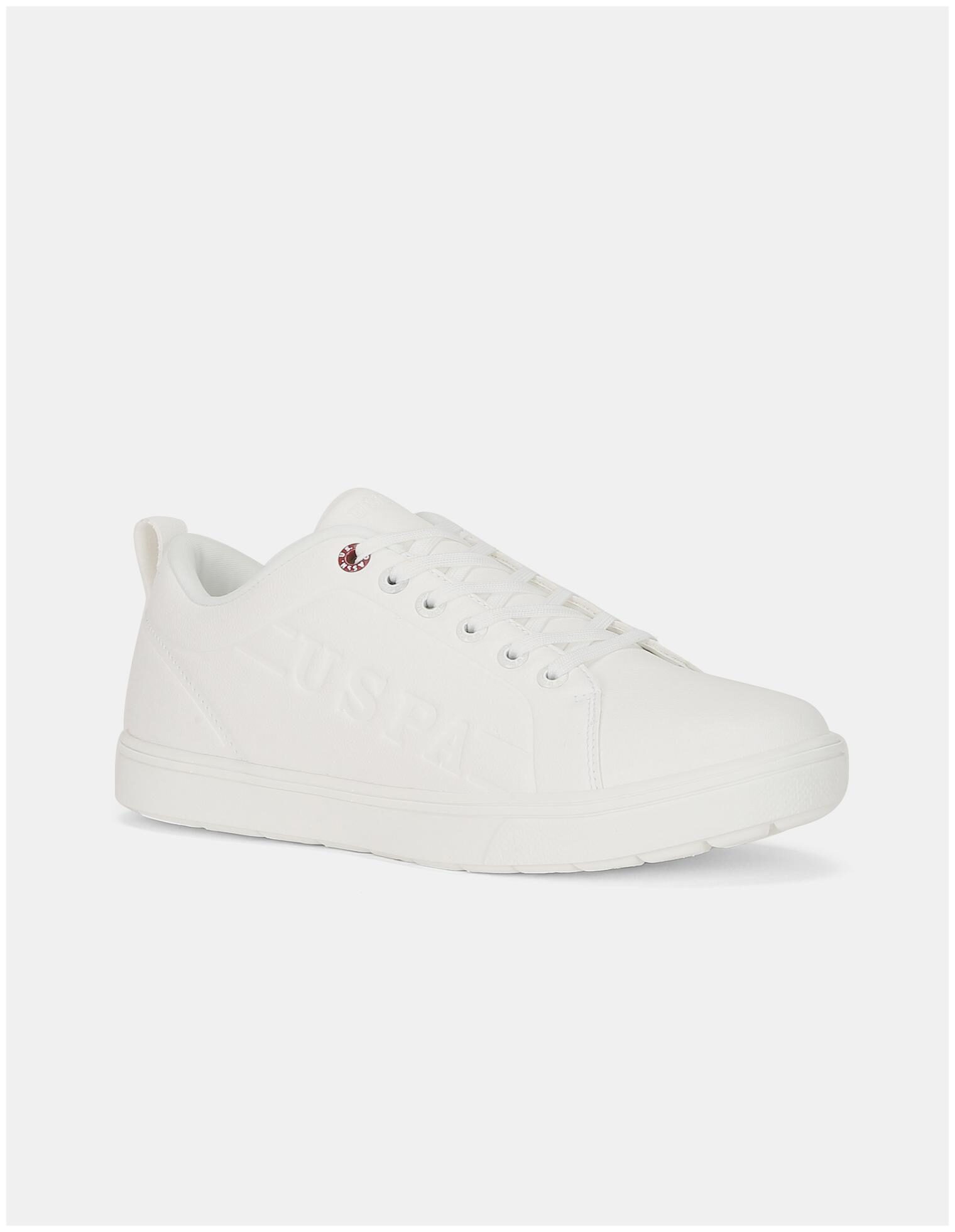 

U S Polo Assn Men White Sneakers