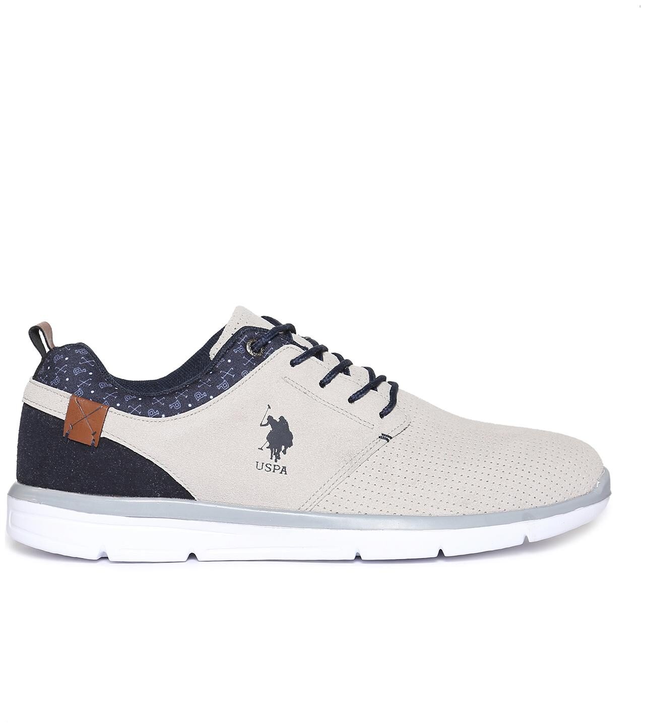 

U S Polo Assn Men Grey Sneakers