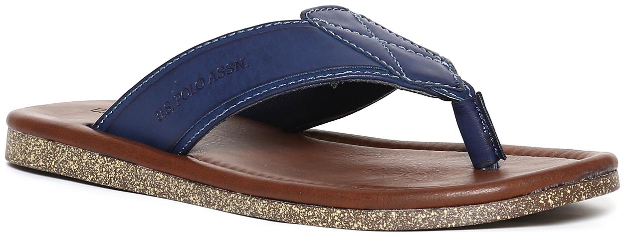 

U S Polo Assn Colour Block V-Strap Sandals