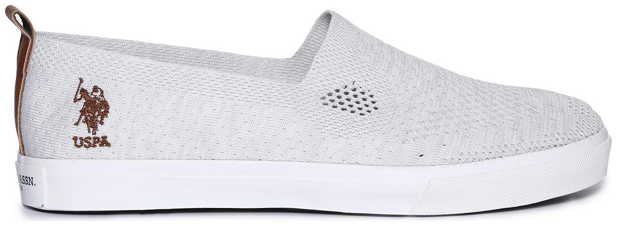 

U S Polo Assn Contrast Sole Textured Slip On Shoes