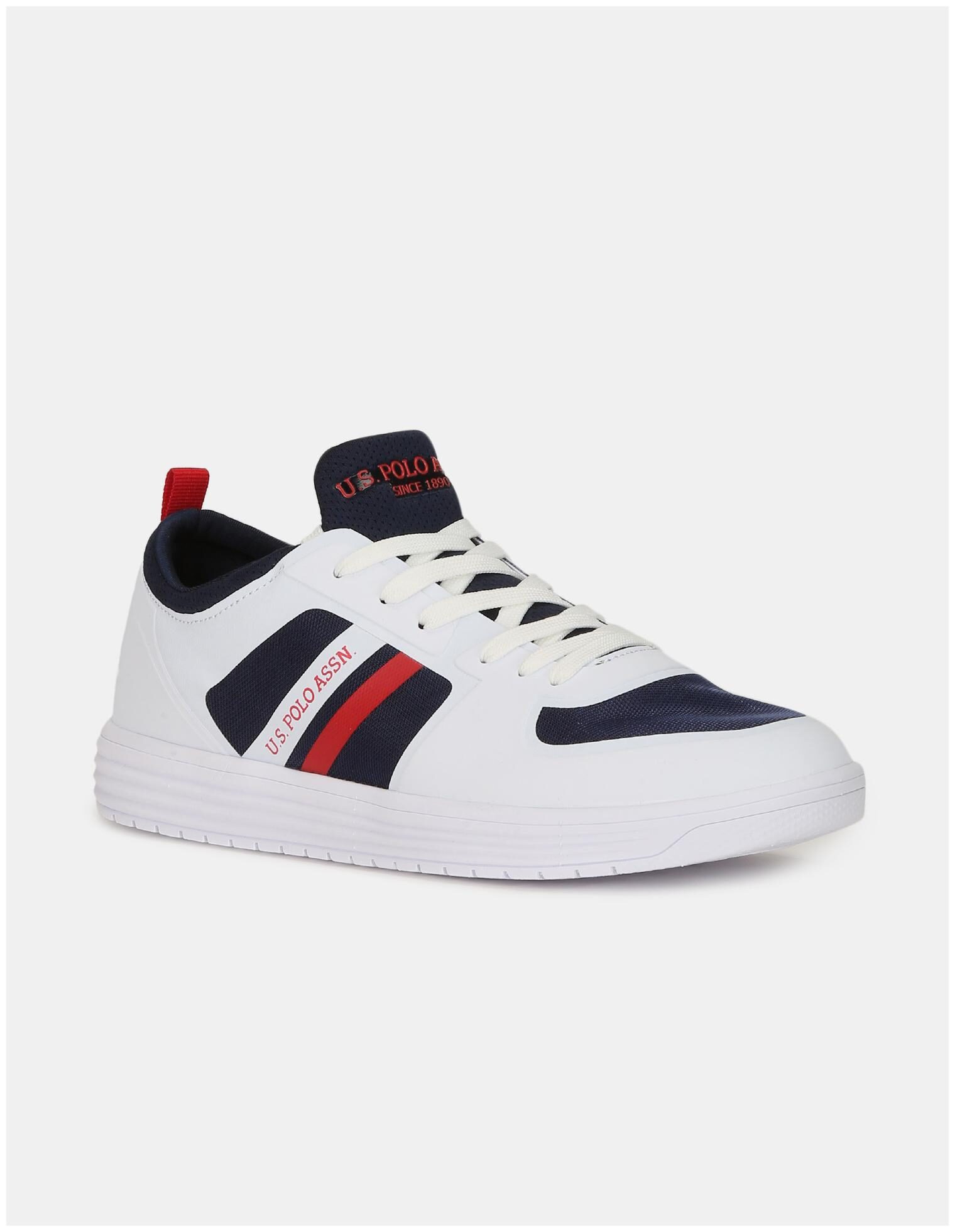 

U S Polo Assn Men White Classic Sneakers - 2532011812