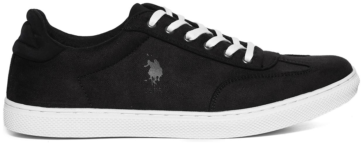

U S Polo Assn Men Black Sneakers