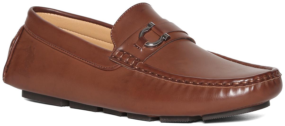 

U S Polo Assn Men Brown Loafers