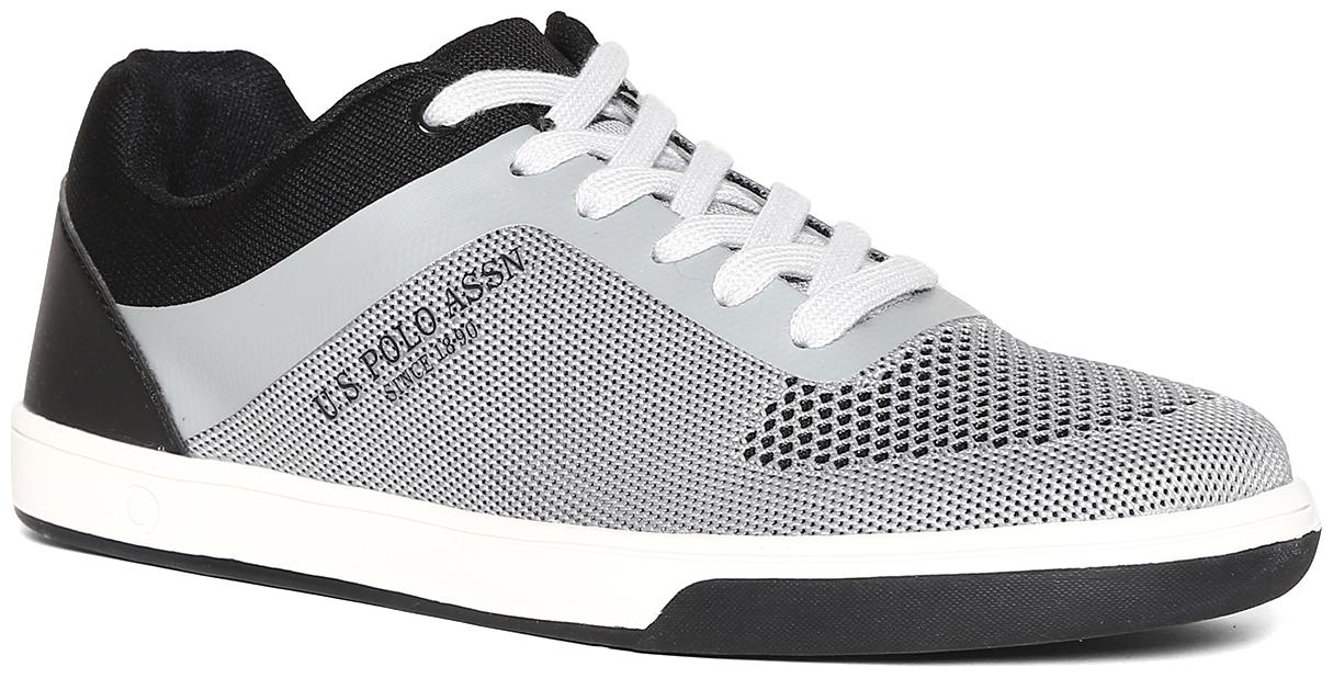 

U S Polo Assn Men Grey Classic Sneakers - 2531919305