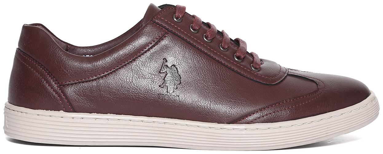 

U S Polo Assn Men Brown Sneakers