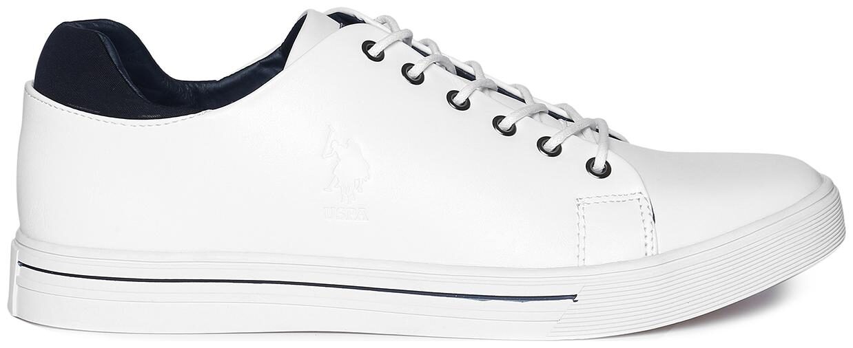 

U S Polo Assn Men White Classic Sneakers - 2531810201