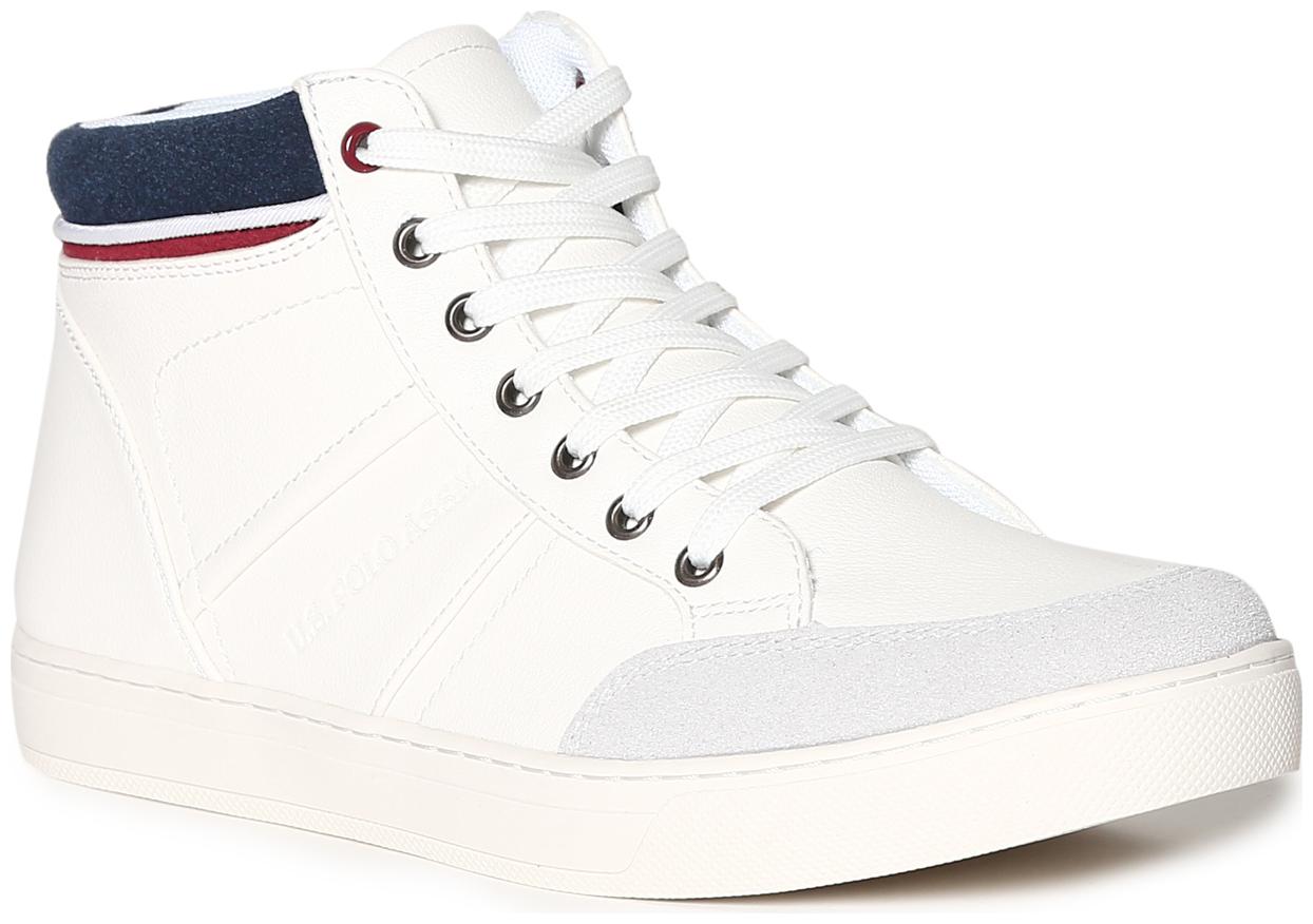 

U S Polo Assn Men White Sneakers