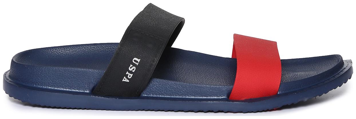 

U S Polo Assn Men Blue Sandals