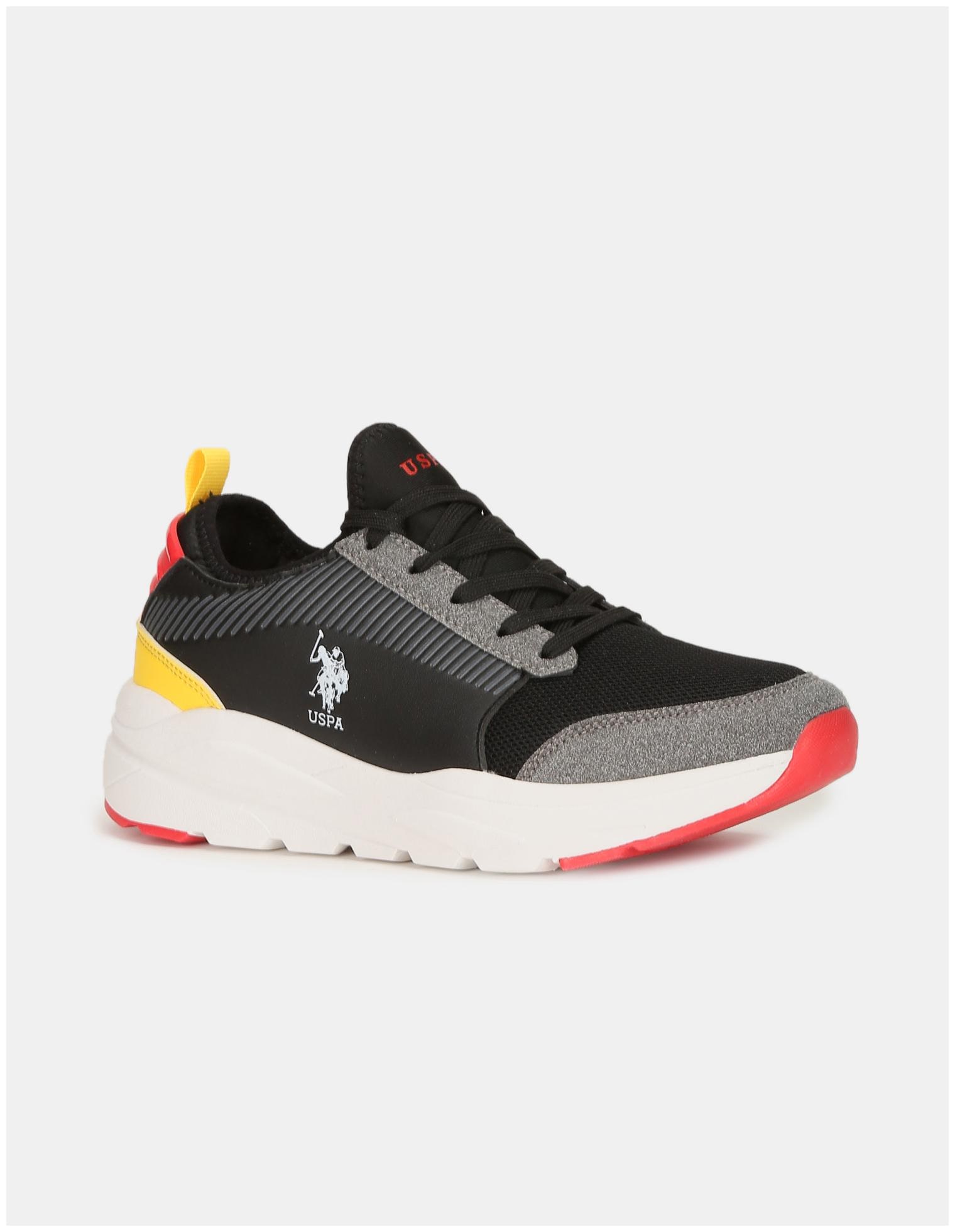 

U S Polo Assn Men Black Athleisure Sneakers - 2532013005