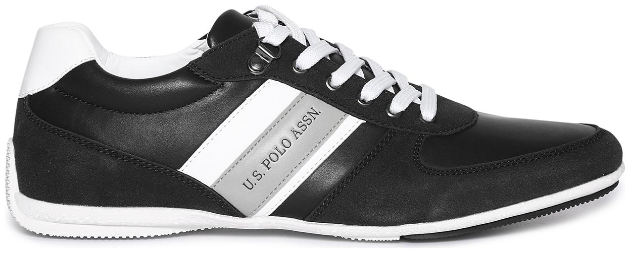 

U S Polo Assn Men Black Sneakers