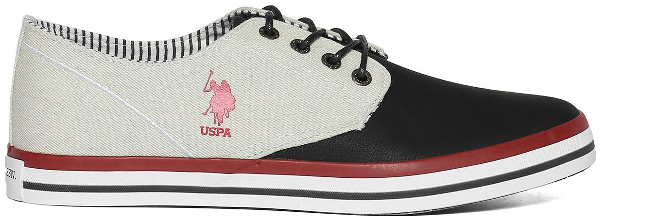 

U S Polo Assn Men Black Sneakers