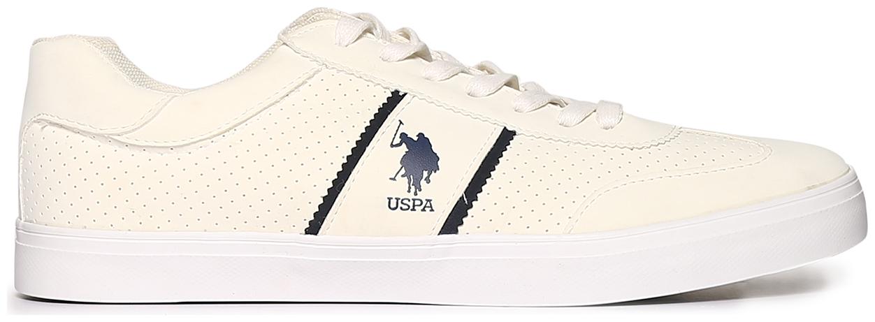 

U S Polo Assn Men White Sneakers