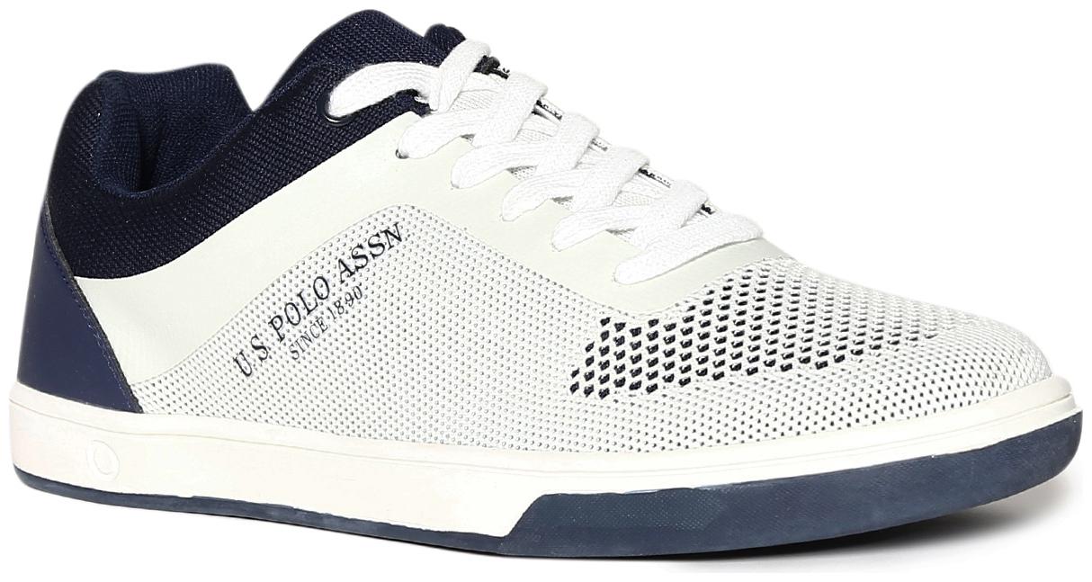 

U S Polo Assn Men White Sneakers