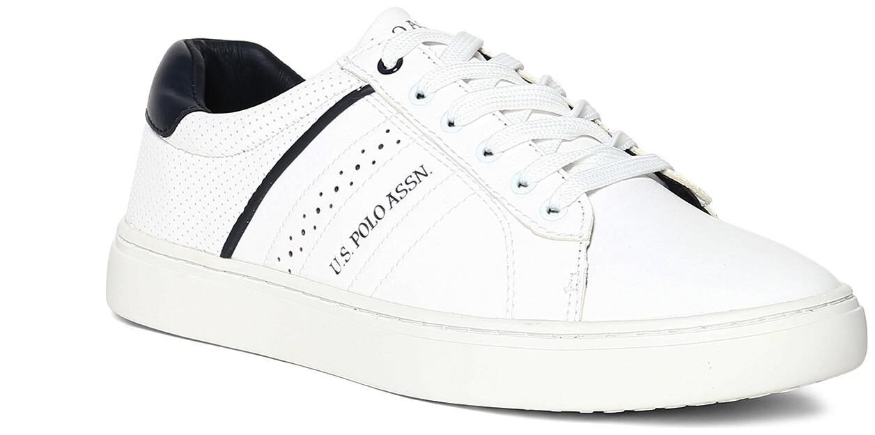 

U S Polo Assn Men White Sneakers