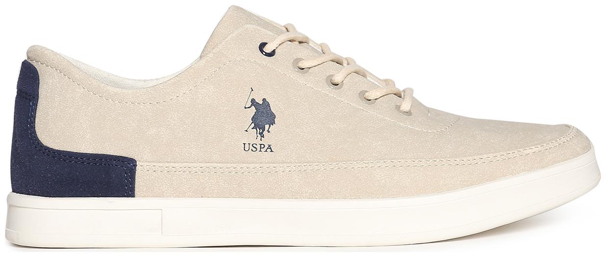 

U S Polo Assn Men Beige Sneakers