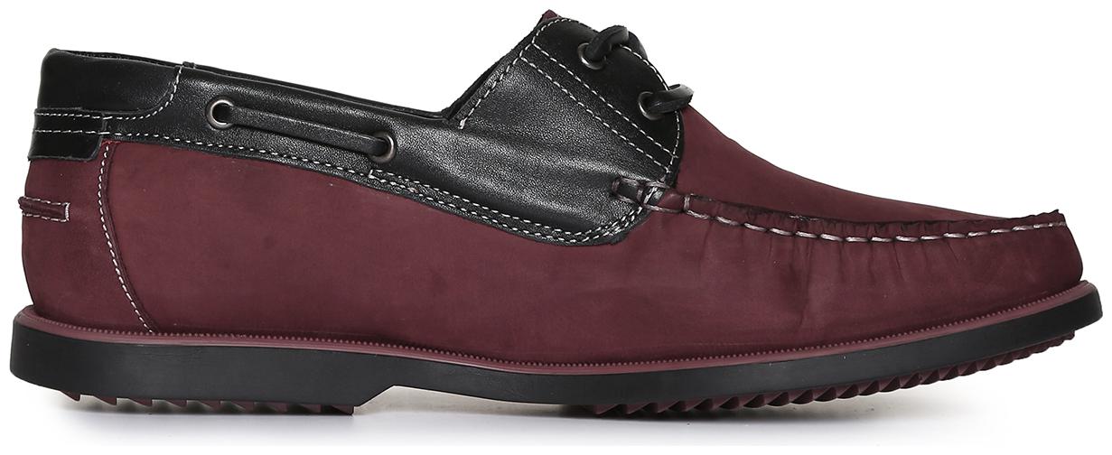

U S Polo Assn Contrast Panel Leather Boat Shoes
