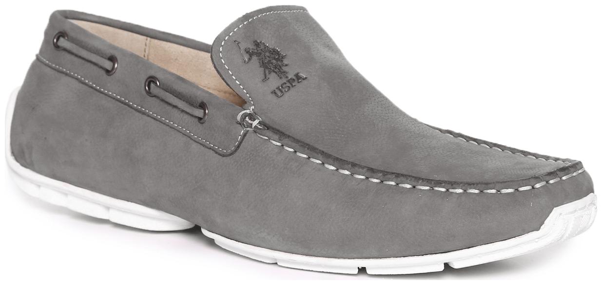 

U S Polo Assn Men Grey Loafers - 2531908707