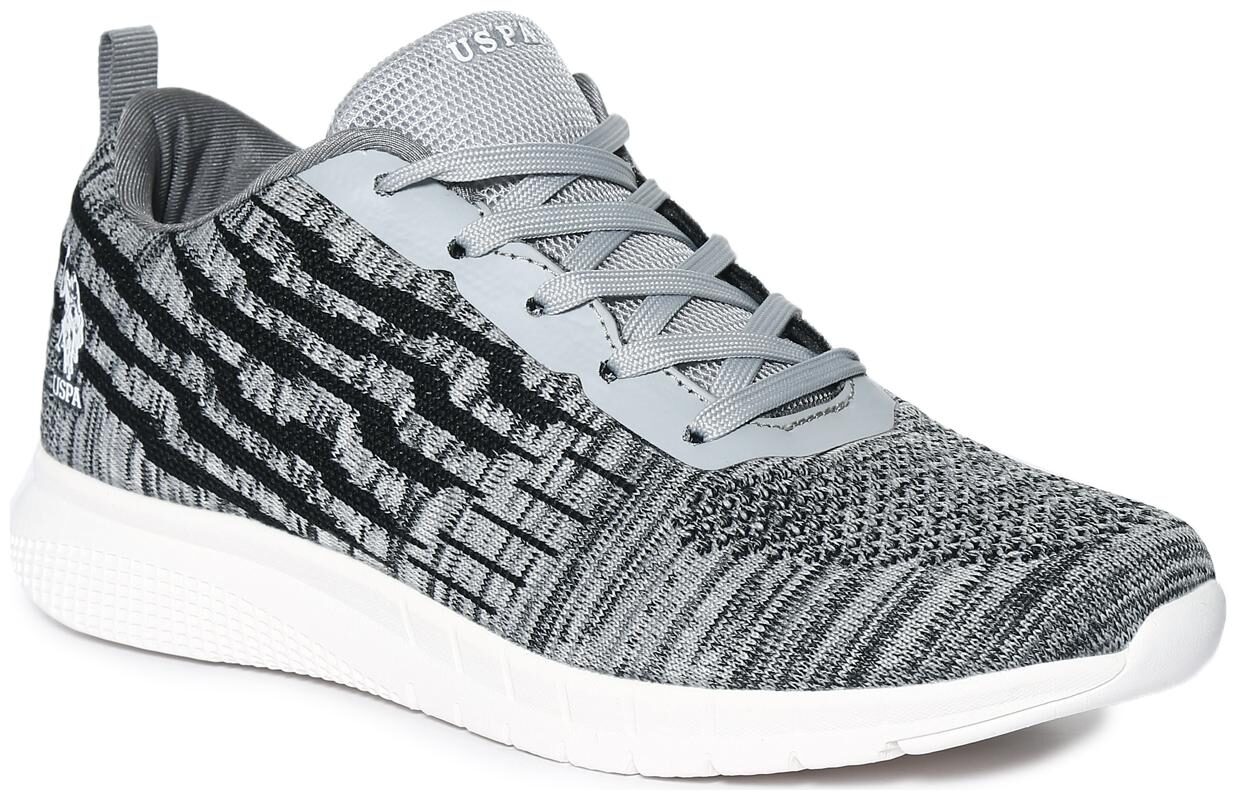 

U S Polo Assn Men Running Shoes ( Grey )