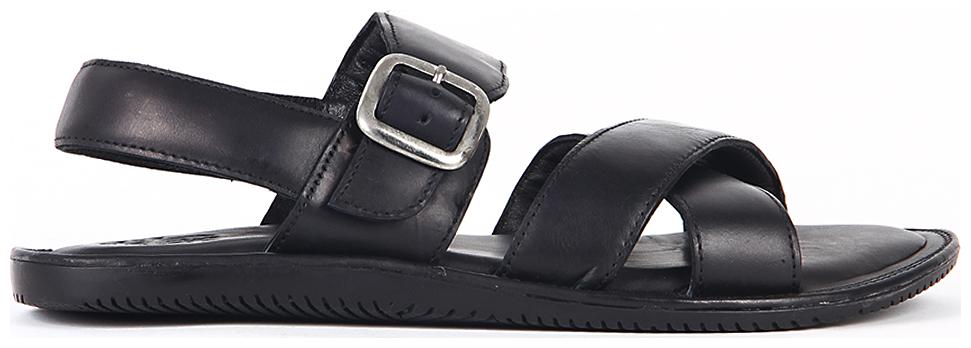

U S Polo Assn Men Black Sandals
