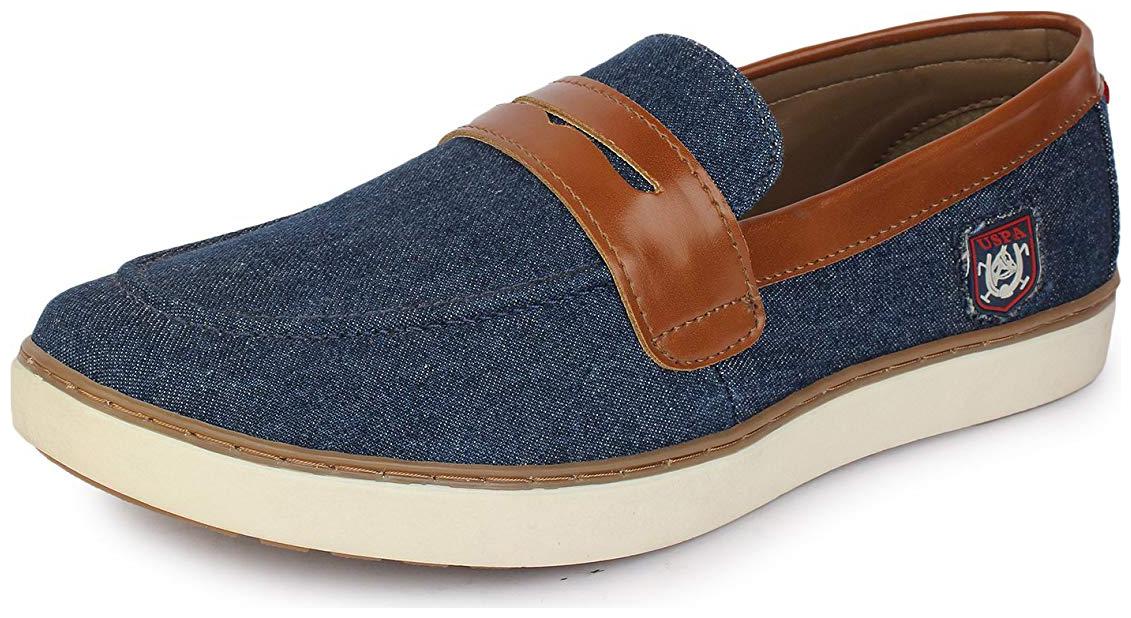 

U S Polo Assn Men Blue Casual Shoes