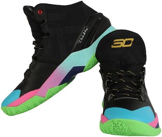 Under Armour Basketball Shoes For Men ( Black )