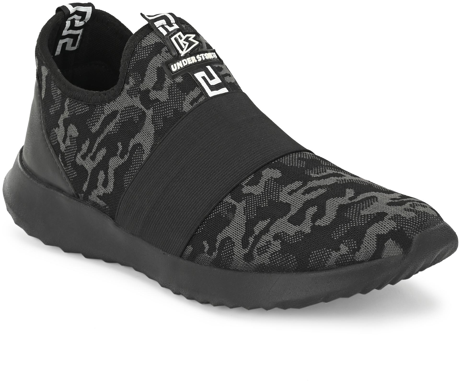 

UNDER STORM Men Running Shoes ( Black )