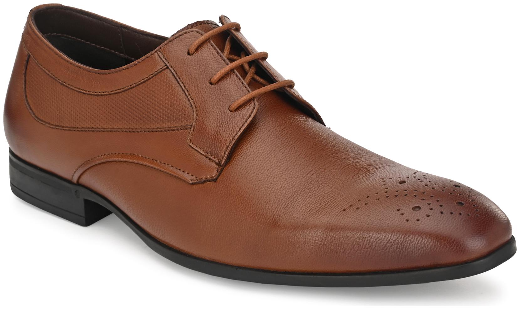 

UNDERROUTE Men Tan Oxford Formal Shoes - 23011
