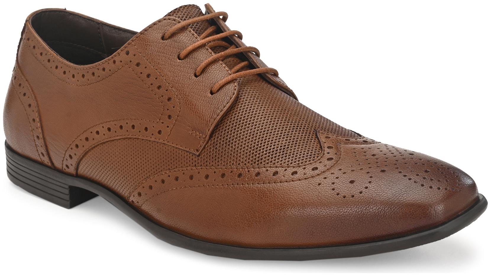 

UNDERROUTE Men Tan Oxford Formal Shoes - 23022
