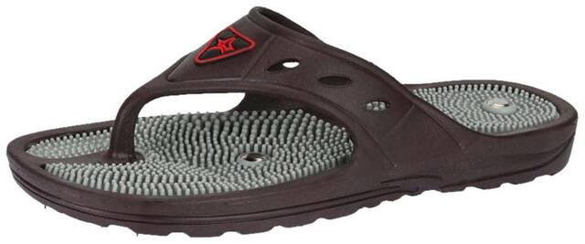 Unistar Men Brown Diabetic & Orthopaedic Slippers