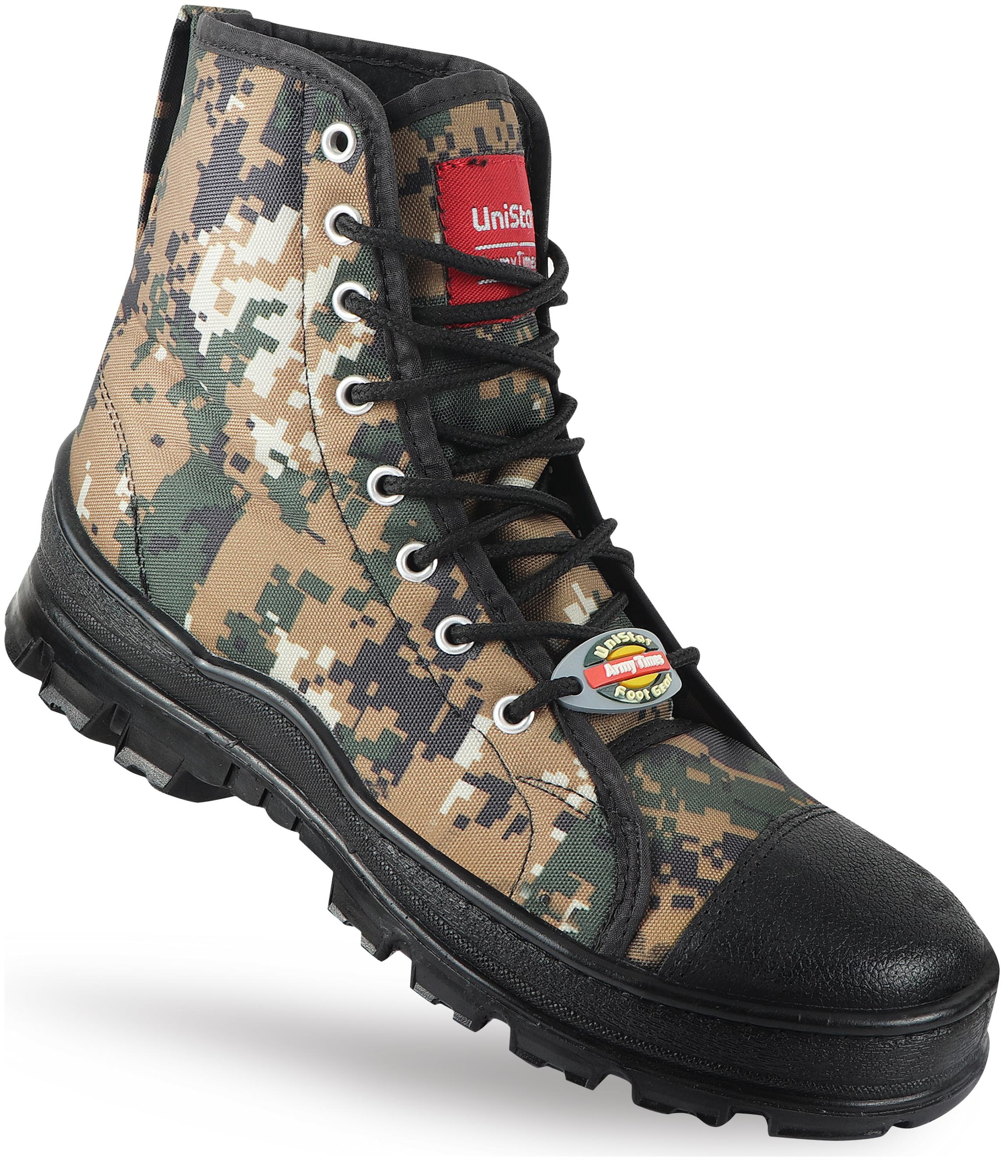 

Unistar Men Black Ankle Boots