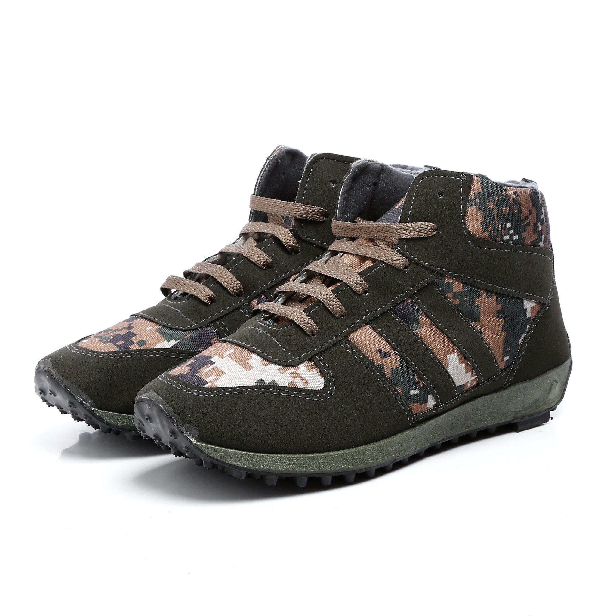 

Unistar Men Green Ankle Boots - 1003 OLIVEGREEN