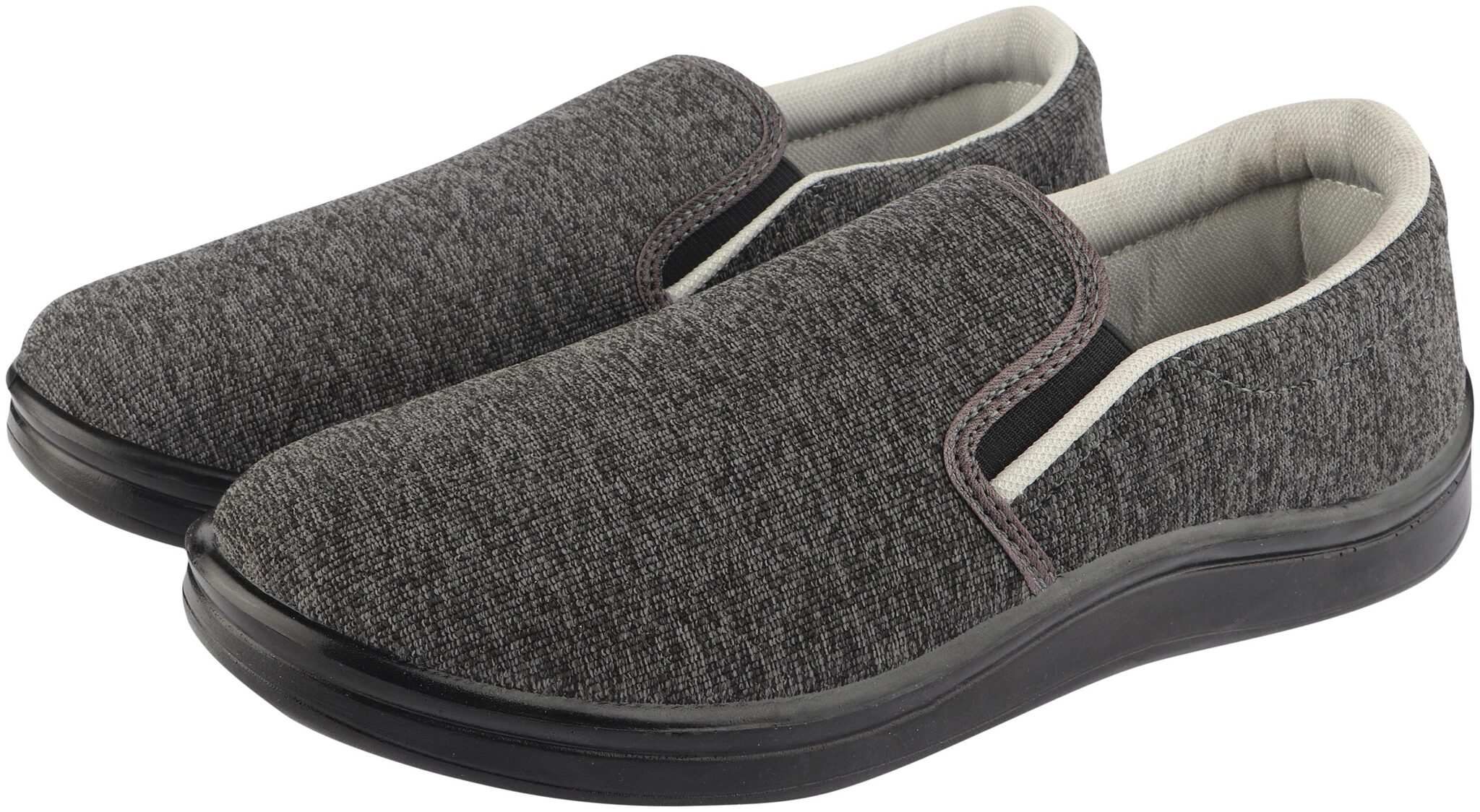 

Unistar Grey Moccasin Shoes For Men
