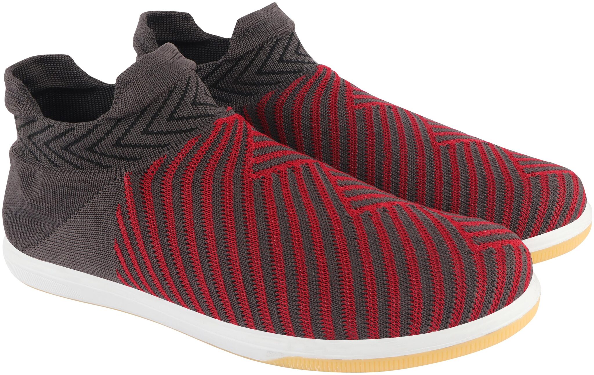 

Unistar Men Grey Classic Sneakers - Mustang 022 d grey-red