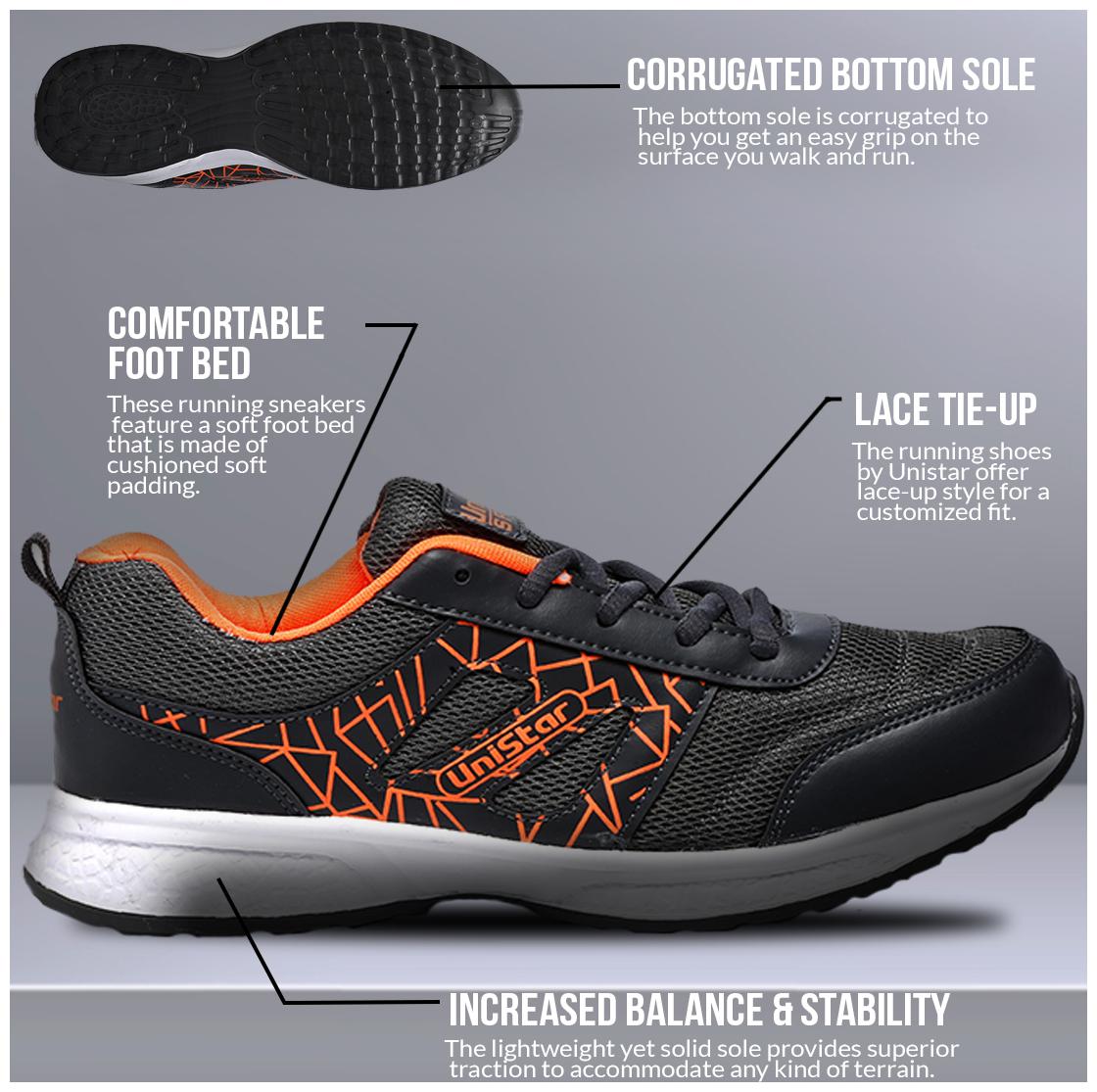 unistar running shoes price